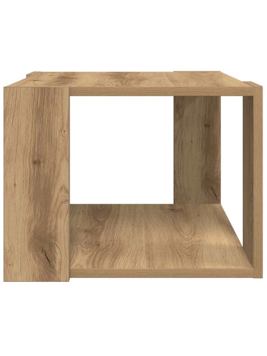 Konferenční stolek dub artisan 40x40x30 cm kompozitní dřevo