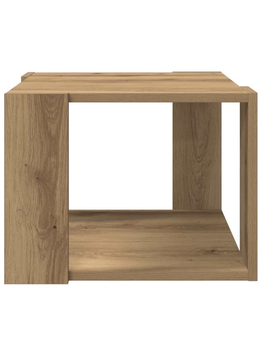 Konferenční stolek dub artisan 40x40x30 cm kompozitní dřevo