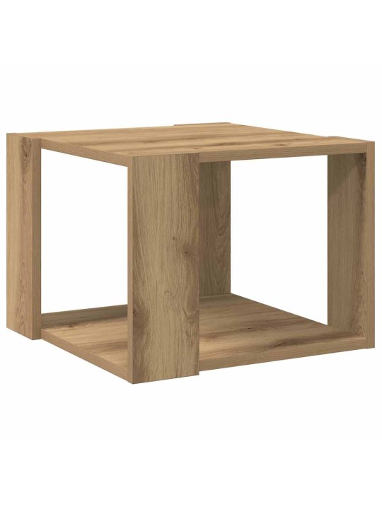 Konferenční stolek dub artisan 40x40x30 cm kompozitní dřevo