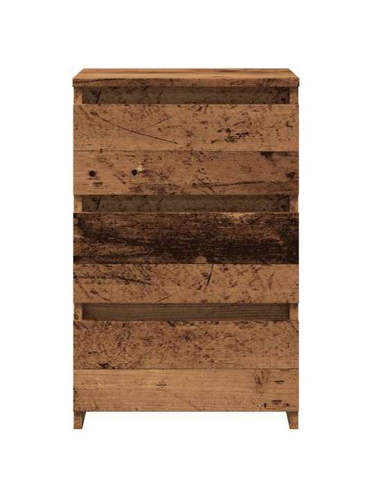 Noční stolky 2 ks old wood 40x35x62,5 cm kompozitní dřevo