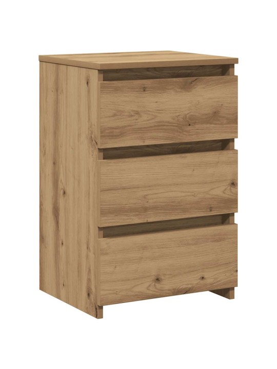Noční stolek dub artisan 40x35x62,5 kompozitní dřevo