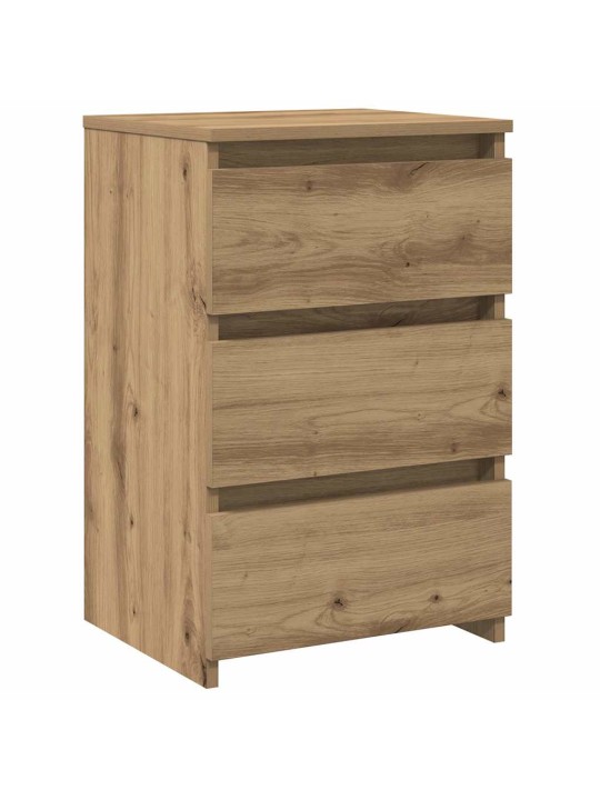 Noční stolky 2 ks dub artisan 40x35x62,5 cm kompozitní dřevo