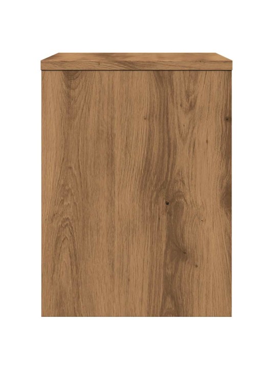 Noční stolky 2 ks dub artisan 40 x 30 x 40 cm kompozitní dřevo