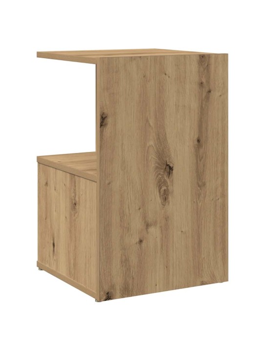Noční stolky 2 ks dub artisan 35x35x55 cm kompozitní dřevo