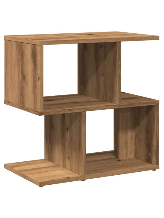 Noční stolek dub artisan 50x30x51,5 cm kompozitní dřevo