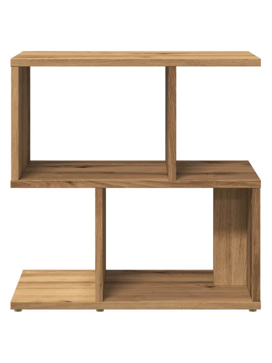 Noční stolek dub artisan 50x30x51,5 cm kompozitní dřevo