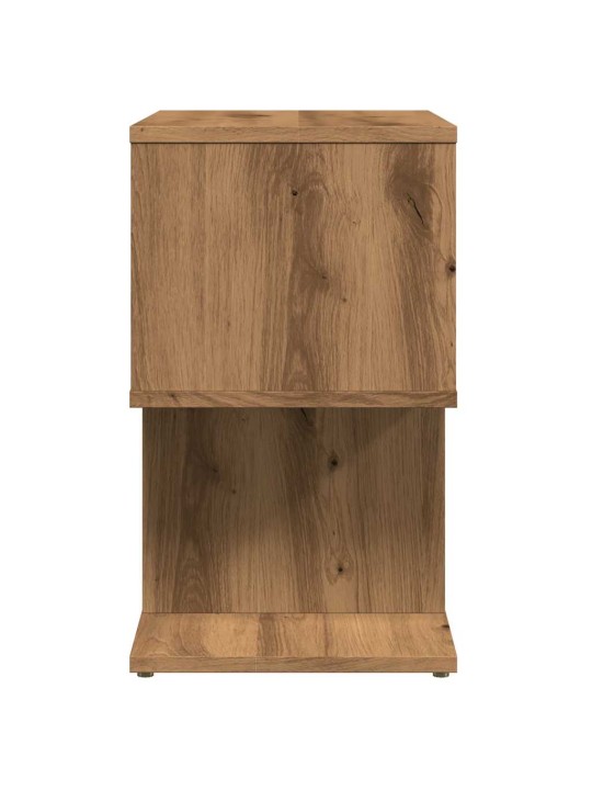 Noční stolky 2 ks dub artisan 50x30x51,5 cm kompozitní dřevo