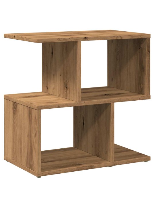 Noční stolky 2 ks dub artisan 50x30x51,5 cm kompozitní dřevo
