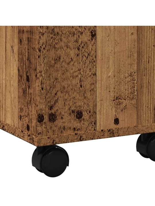 Konferenční stolek old wood 60 x 60 x 38 cm kompozitní dřevo
