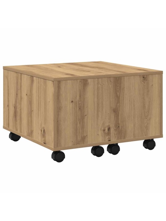 Konferenční stolek dub artisan 60 x 60 x 38 cm kompozitní dřevo
