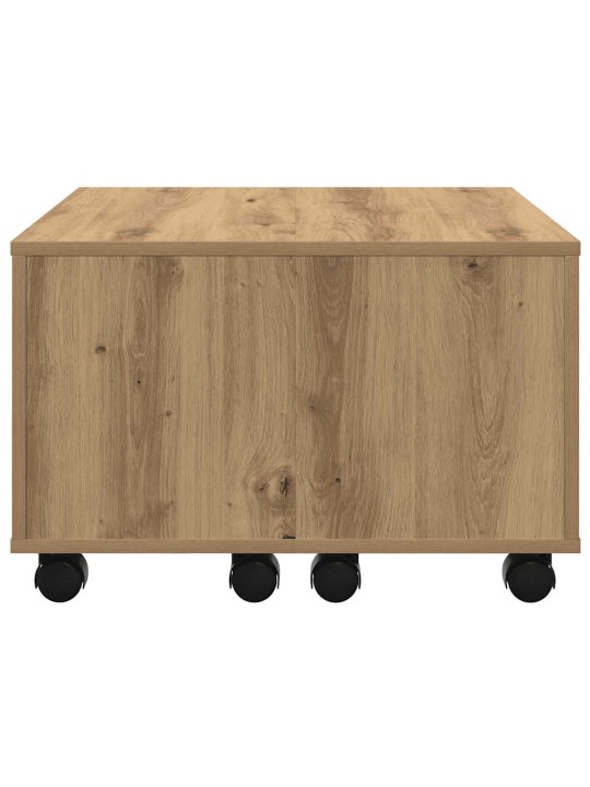 Konferenční stolek dub artisan 60 x 60 x 38 cm kompozitní dřevo