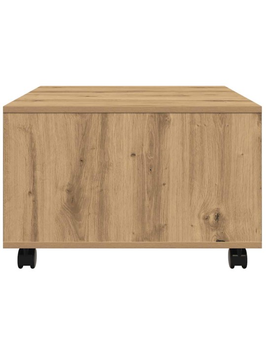 Konferenční stolek dub artisan 60 x 60 x 38 cm kompozitní dřevo