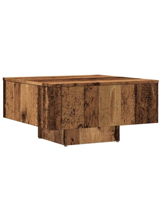 Konferenční stolek old wood 60 x 60 x 31,5 cm kompozitní dřevo