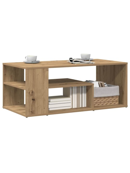 Konferenční stolek dub artisan 100x50x40 cm kompozitní dřevo