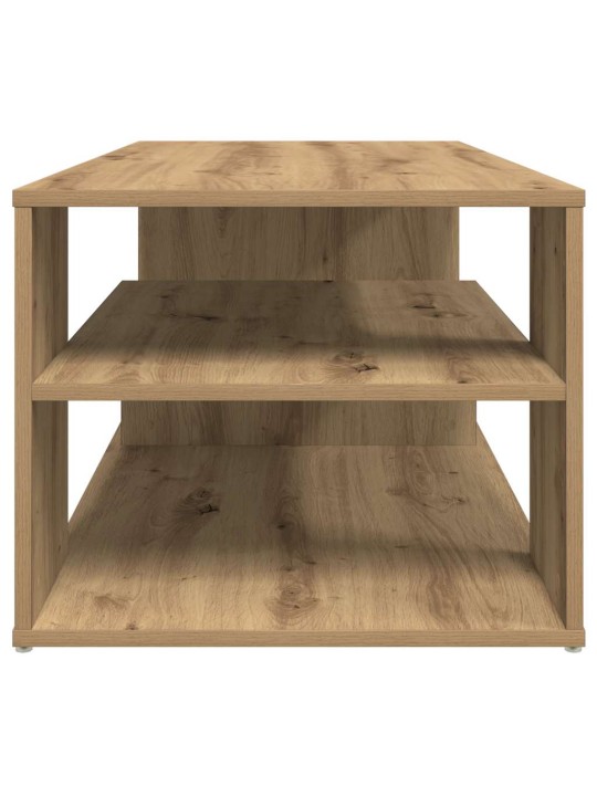 Konferenční stolek dub artisan 100x50x40 cm kompozitní dřevo
