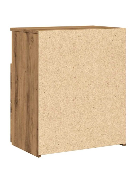 Noční stolky 2 ks dub artisan 50 x 32 x 60 cm kompozitní dřevo