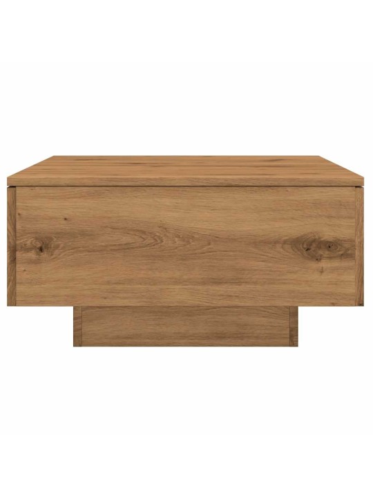 Konferenční stolek dub artisan 90 x 60 x 31 cm kompozitní dřevo