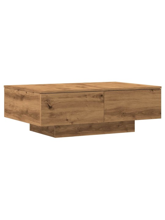 Konferenční stolek dub artisan 90 x 60 x 31 cm kompozitní dřevo