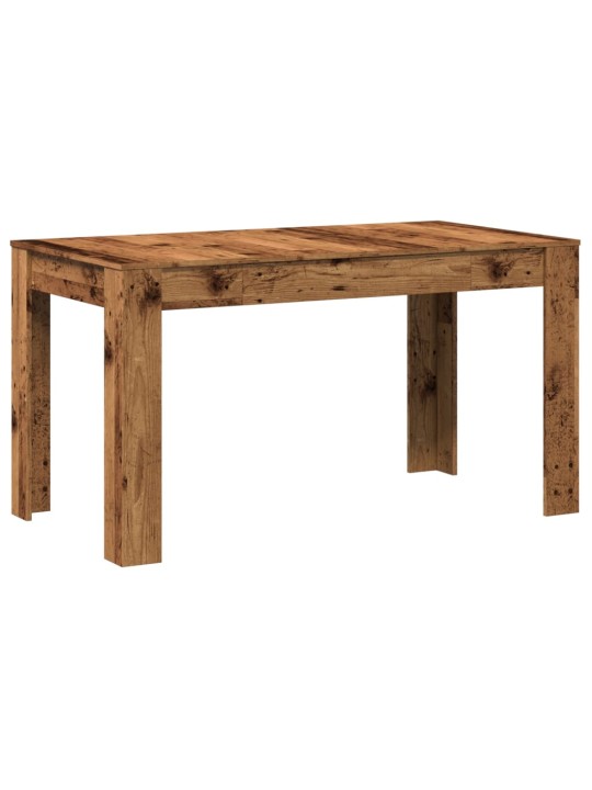 Jídelní stůl old wood 140 x 74,5 x 76 cm kompozitní dřevo