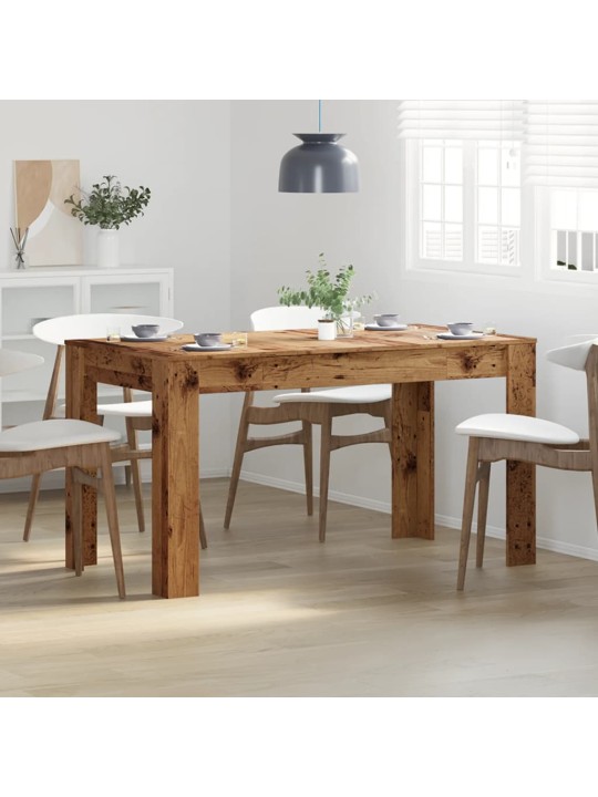 Jídelní stůl old wood 140 x 74,5 x 76 cm kompozitní dřevo