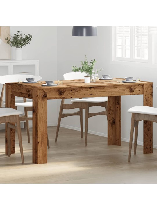 Jídelní stůl old wood 140 x 74,5 x 76 cm kompozitní dřevo