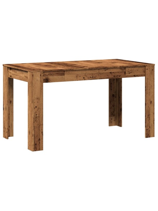 Jídelní stůl old wood 140 x 74,5 x 76 cm kompozitní dřevo
