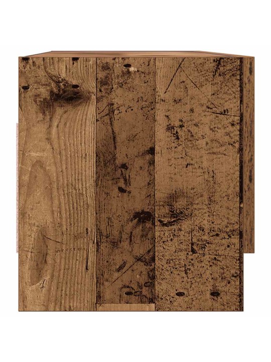Šatní skříň starého dřeva 100 x 32,5 x 35 cm dřevotříska