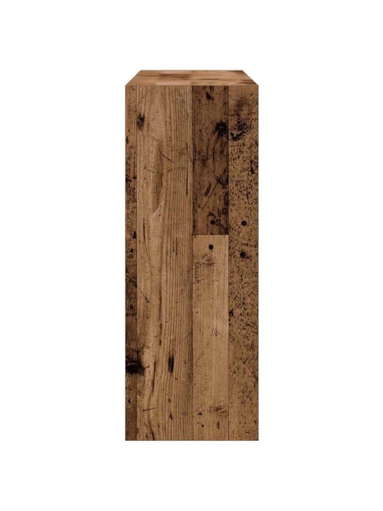 Konzolový stolek old wood 78 x 30 x 80 cm kompozitní dřevo