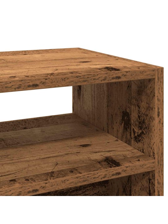 Konzolový stolek old wood 78 x 30 x 80 cm kompozitní dřevo