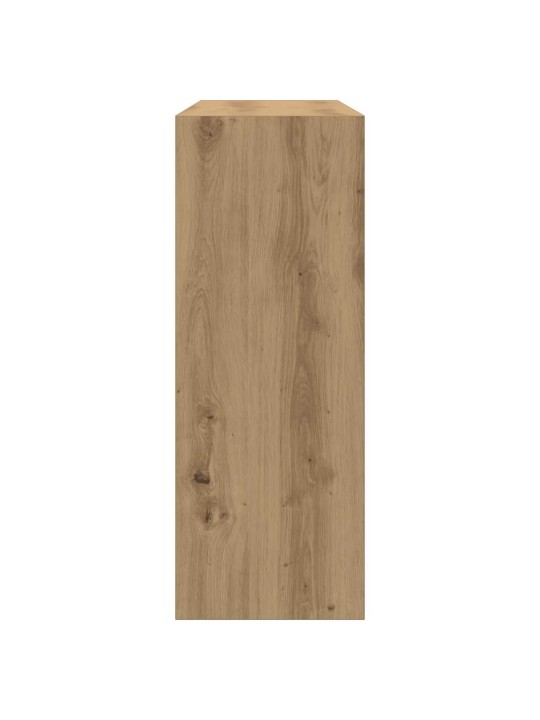 Konzolový stolek dub artisan 105 x 30 x 80 cm kompozitní dřevo