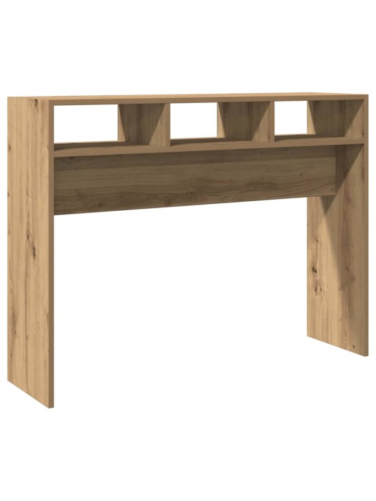 Konzolový stolek dub artisan 105 x 30 x 80 cm kompozitní dřevo