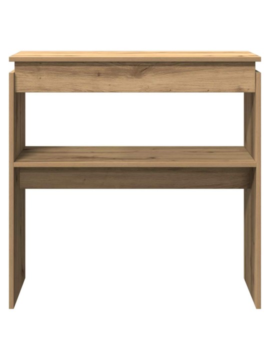 Konzolový stolek dub artisan 80 x 30 x 80 cm kompozitní dřevo
