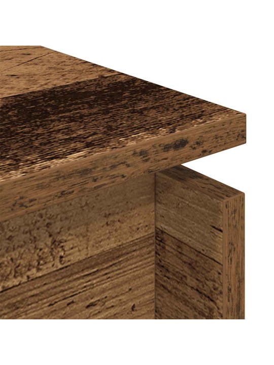 Konferenční stolek old wood 68 x 50 x 38 cm kompozitní dřevo