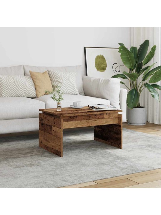 Konferenční stolek old wood 68 x 50 x 38 cm kompozitní dřevo