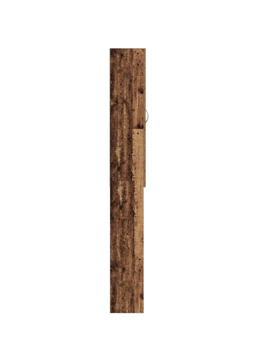 Skříňka nad pračku old wood 64 x 25,5 x 190 cm