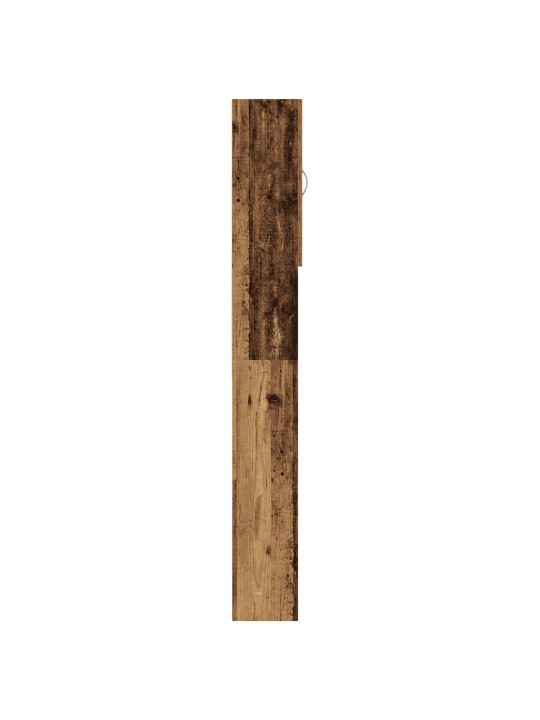 Skříňka nad pračku old wood 64 x 25,5 x 190 cm