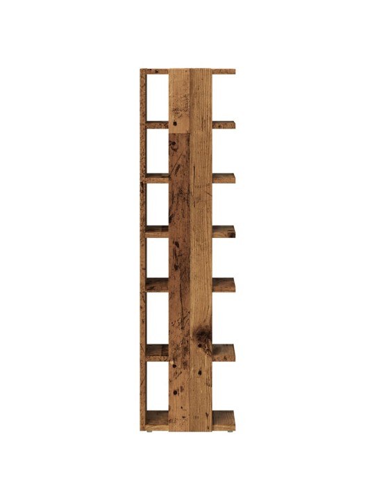 Botník old wood 28 x 27 x 102 cm kompozitní dřevo