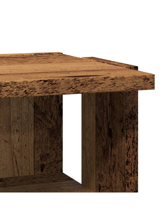 Botník old wood 28 x 27 x 102 cm kompozitní dřevo