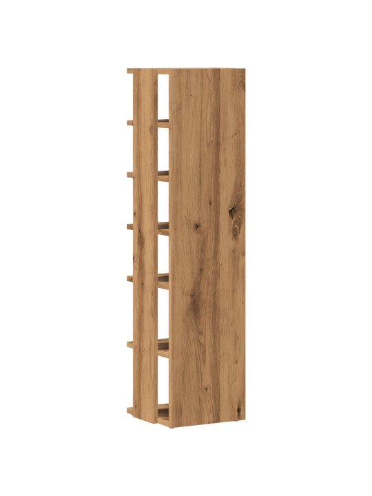 Botníky 2 ks dub artisan 28 x 27 x 102 cm kompozitní dřevo
