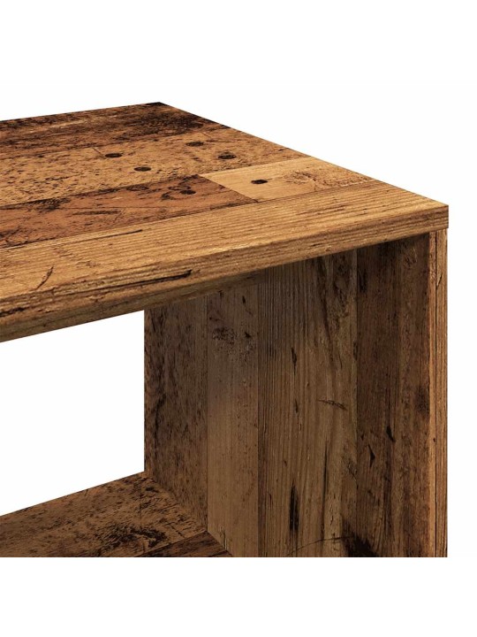 Šatní skříň old wood 80 x 40 x 110 cm kompozitní dřevo
