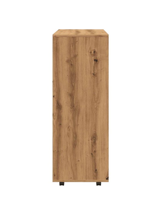 Šatní skříň dub artisan 80 x 40 x 110 cm kompozitní dřevo
