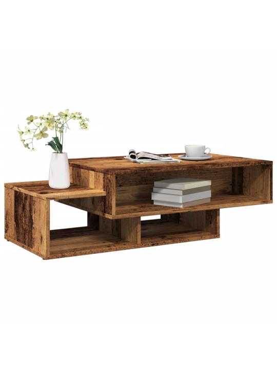Konferenční stolek old wood 105 x 55 x 32 cm kompozitní dřevo
