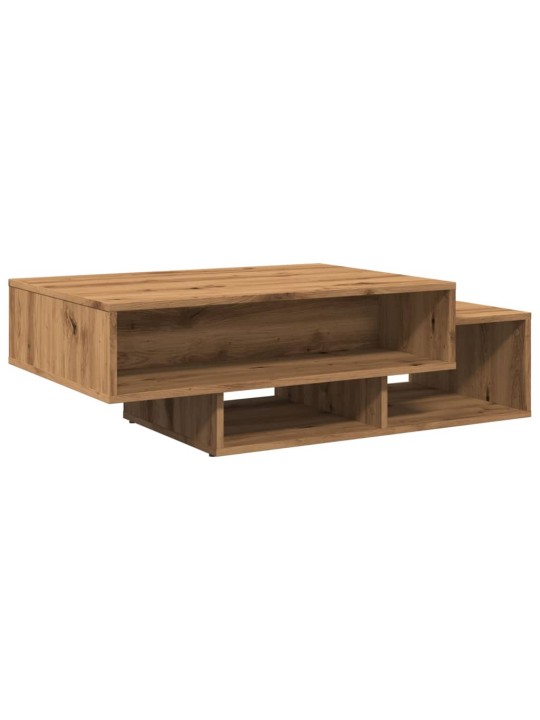 Konferenční stolek dub artisan 105x55x32 cm kompozitní dřevo