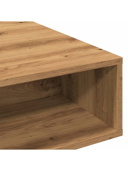Konferenční stolek dub artisan 105x55x32 cm kompozitní dřevo