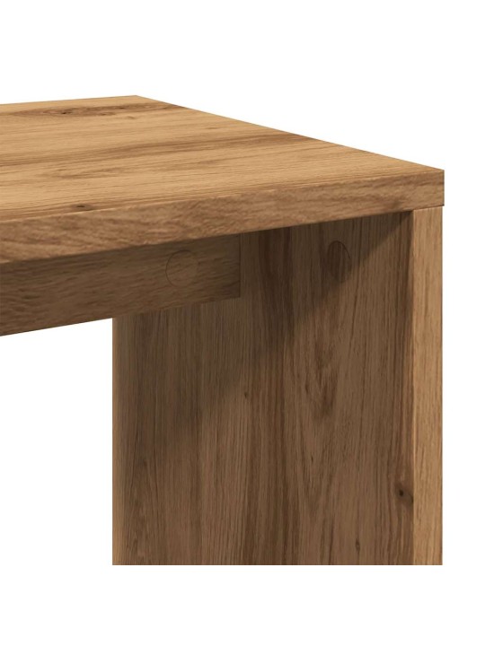 Hnízdové stolky 3 ks dub artisan kompozitní dřevo