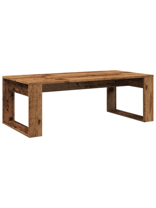 Konferenční stolek old wood 102 x 50 x 35 cm kompozitní dřevo