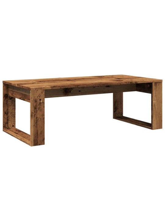 Konferenční stolek old wood 102 x 50 x 35 cm kompozitní dřevo