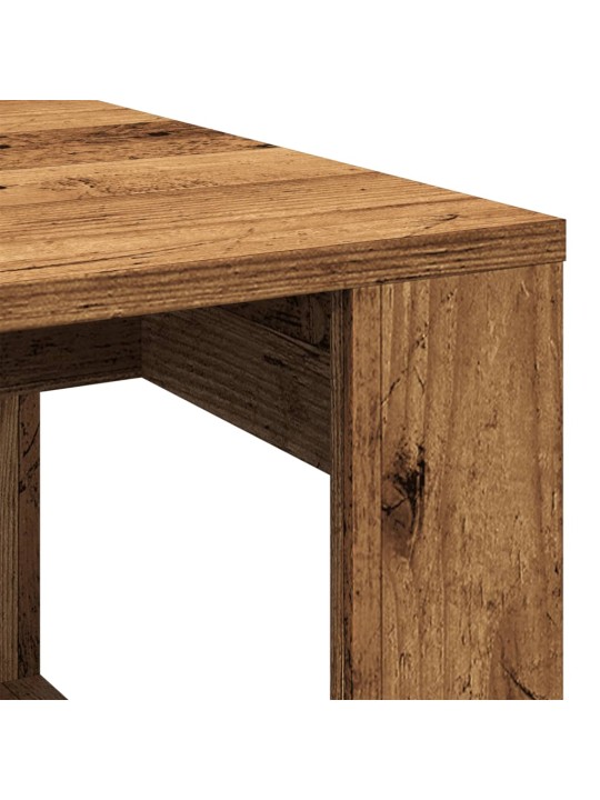 Konferenční stolek old wood 102 x 50 x 35 cm kompozitní dřevo