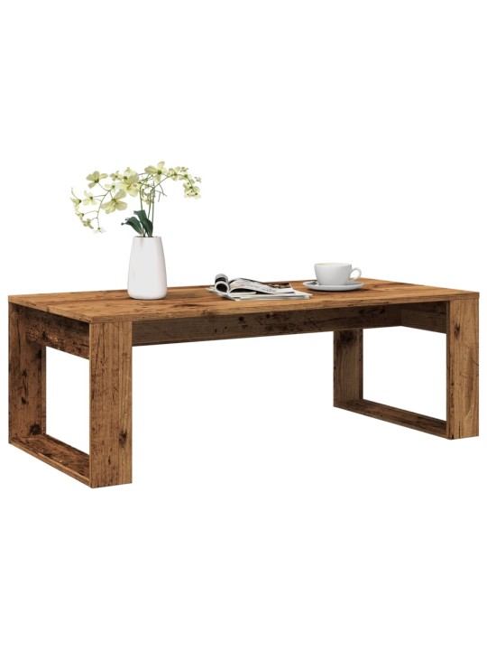 Konferenční stolek old wood 102 x 50 x 35 cm kompozitní dřevo