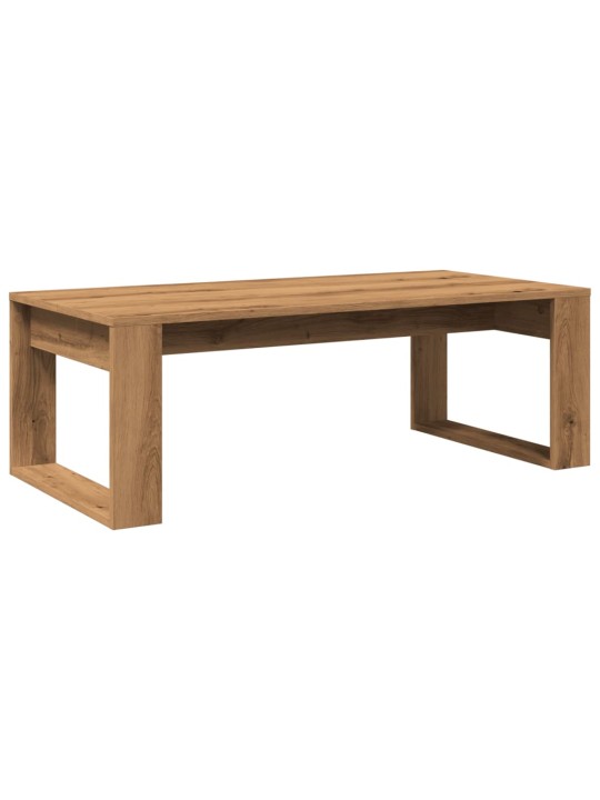 Konferenční stolek dub artisan 102x50x35 cm kompozitní dřevo